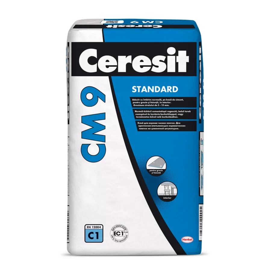Adeziv gresie și faianță Ceresit CM 9 25kg