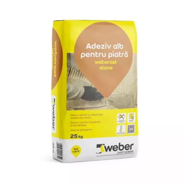 Adeziv pentru piatră Weber Stone 25kg