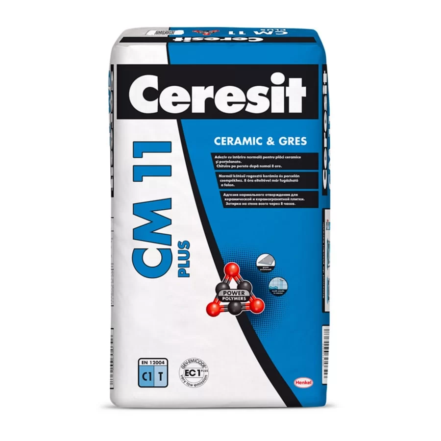 Adeziv gresie și faianță Ceresit CM 11 Plus 5kg