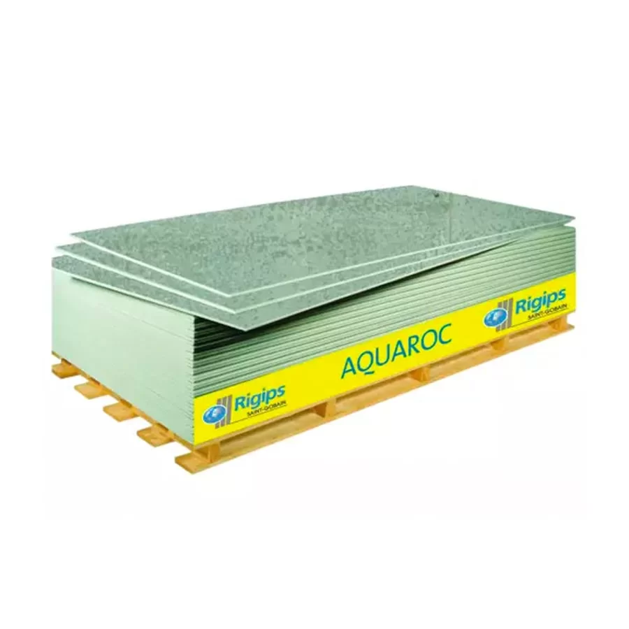 Placă ciment de exterior Rigips Aquaroc 12,5x1200x2500mm