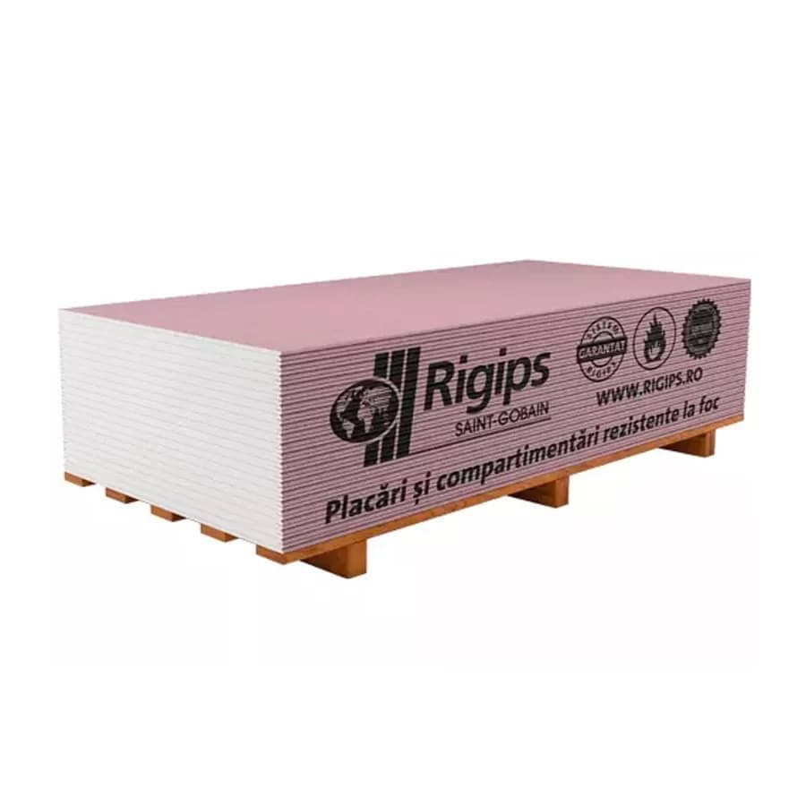 Gips carton Rigips RF 12,5, 1200x2600mm