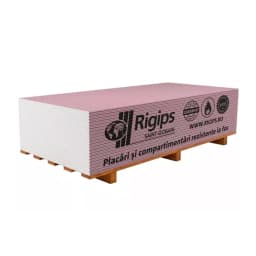 Gips carton Rigips RF 12,5, 1200x2000mm 1