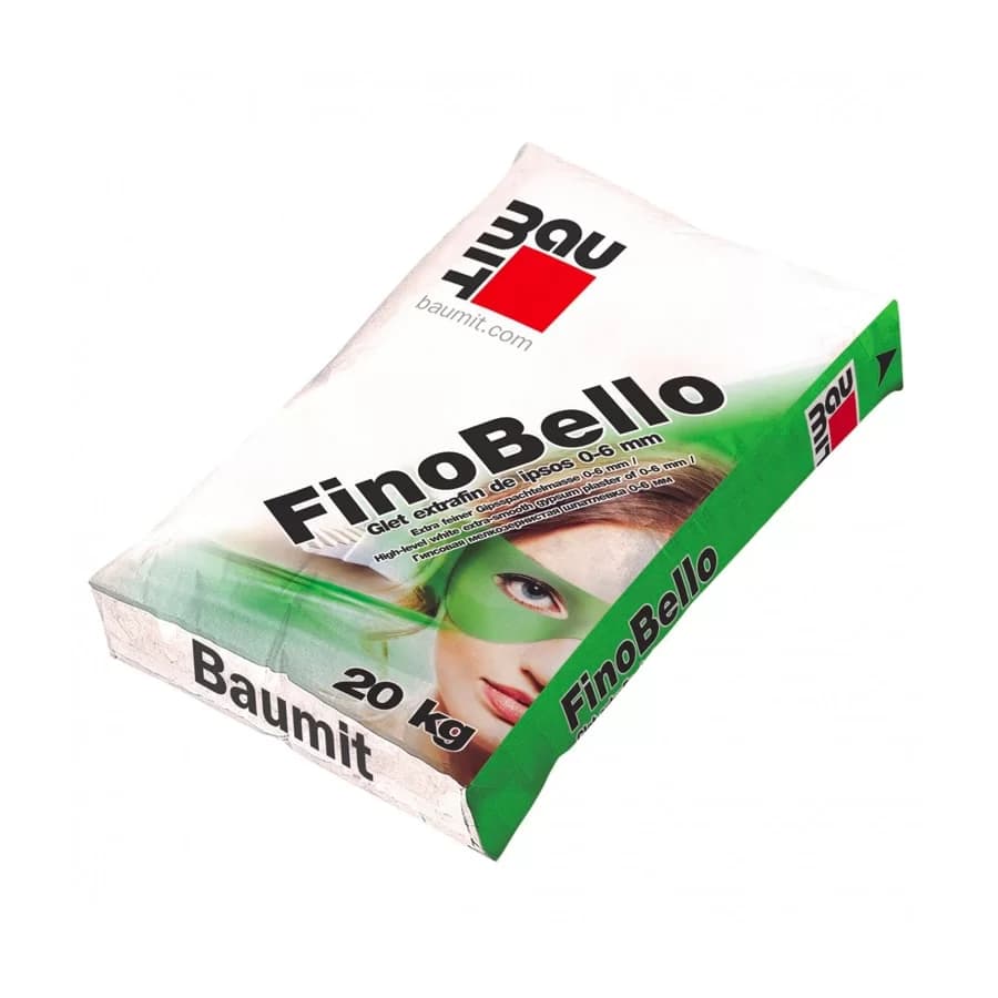 Glet extra-fin ipsos de interior Baumit FinoBello 20kg