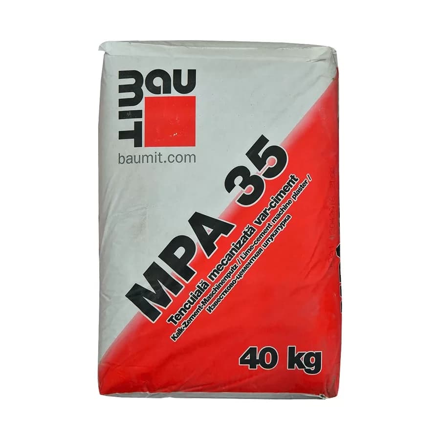 Tencuială mecanizată interior/exterior Baumit MPA 35 40kg