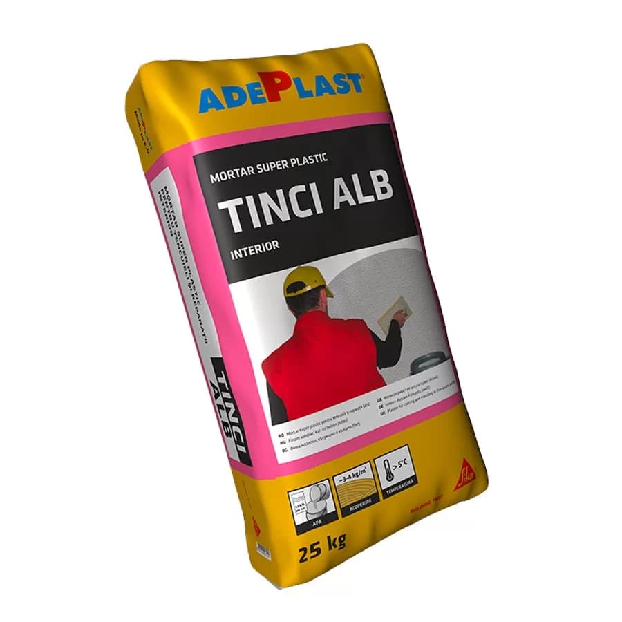 Mortar interior Adeplast Tinci Alb 25kg