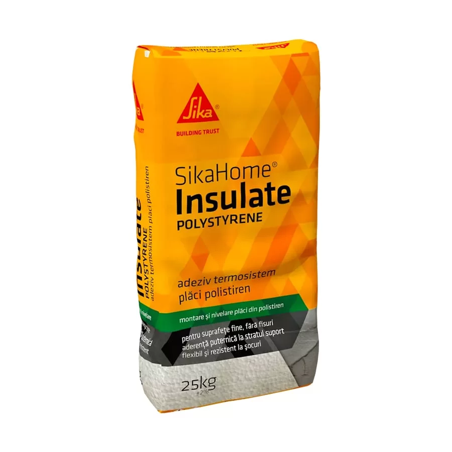 Adeziv polistiren SikaHome Insulate Polystyrene 25kg