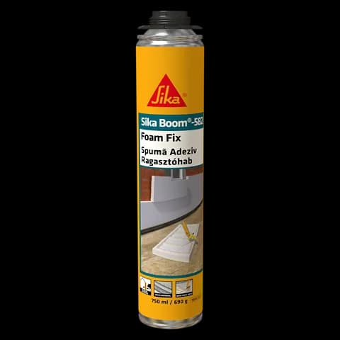 Sika Boom 582 Foam Fix Spumă Poliuretanică Lipire 750ml