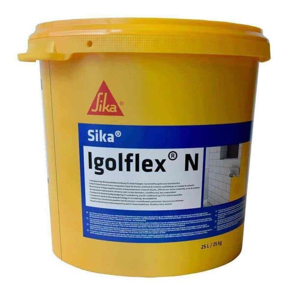 Hidroizolație Sika Igolflex N, pentru fundație-piscine-subsol, 25 kg