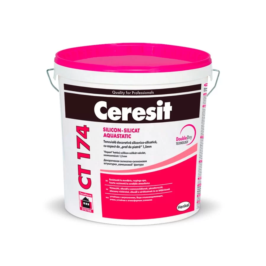 Tencuiala decorativa siliconico-silicatica Ceresit CT 174