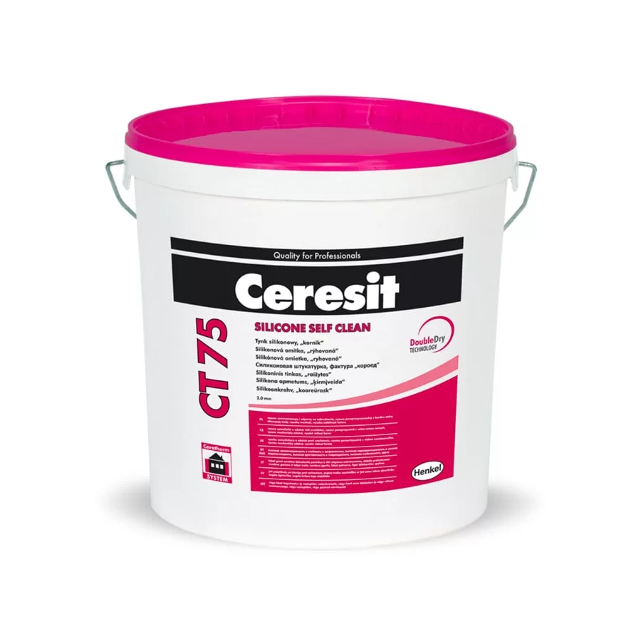 Tencuiala decorativa siliconica Ceresit CT 75