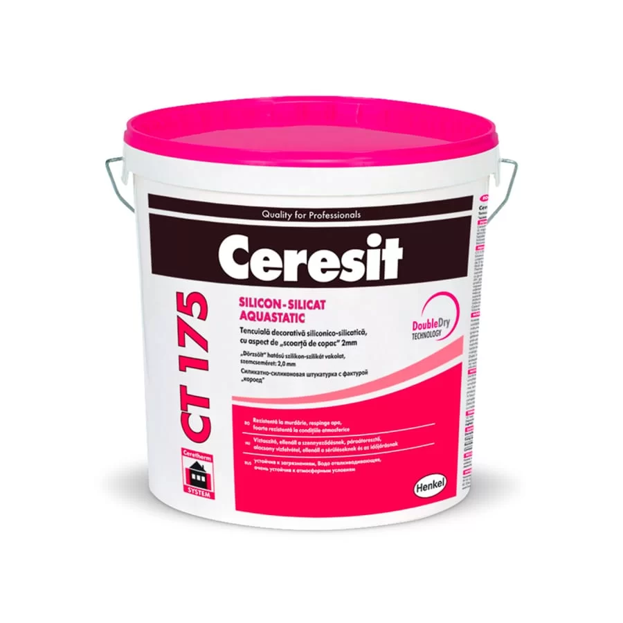 Tencuiala decorativa siliconico-silicatica Ceresit CT 175