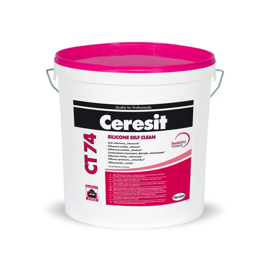 Tencuiala decorativa siliconica Ceresit CT 74