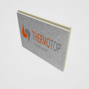 Placă PIR Thermotop cu folie de aluminiu AL-AL 1200×2400 mm, 3 cm